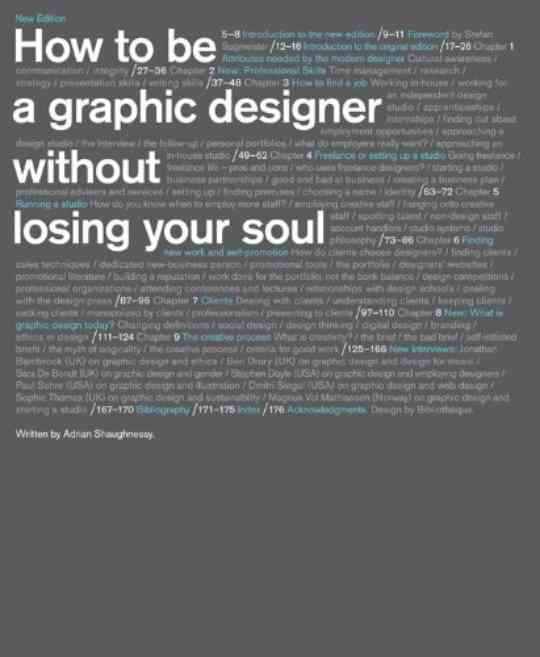 How to Be a Graphic Designer without Losing Your Soul cover